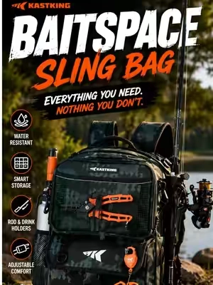 Perfect size. Carries everything I actually use. #KastKing #FishingBag #FishingGear #BassFishing #TackleStorage @KastKingUSA 
