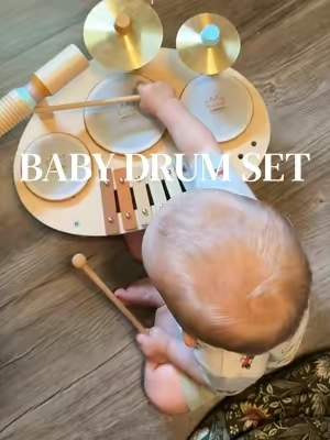 the cutest little music maker 🥹 @Joyreal Toy #toddlertoys #montessori #screenfreeplay #musictoys 