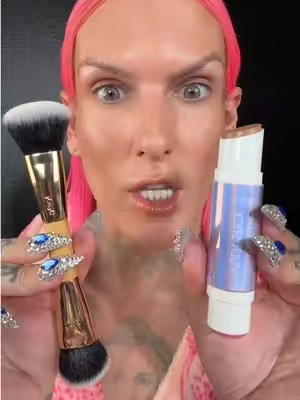 I’m obsessed with the NEW @tarte cosmetics maracuja multi-stick cream blush and bronzer stick!!! 😮‍💨 It’s perfect for my on-the-go girls! Anddd get a free makeup brush with it!! #jeffreestar #tartecosmetics #tiktokshop #bronzer