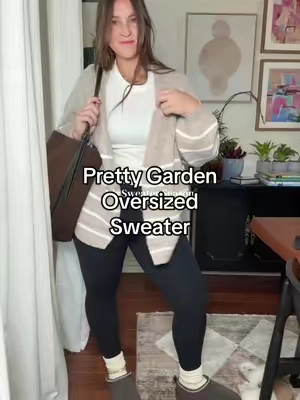 An oversized sweater and a latte please. 