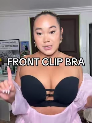 Easy front clip strapless bra has saved my tots #frontclipbra #bra #straplessbra 