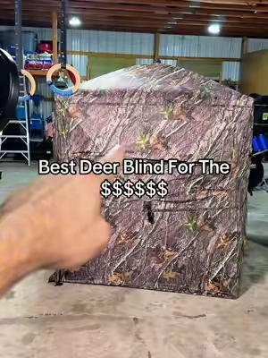 #deerblind #hunting #huntingblind #boxblind #groundblind 