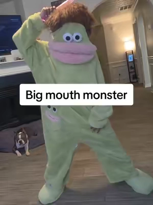sincerely a mom that caved. #bigmouthmonster #tiktokshophalloween  #costumes #pajamas