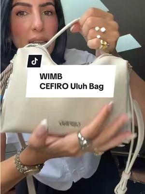 WIMB 🤍 @CEFIRO BAGGIE BAG #cefirobag #veganleatherbag #wimb #botd 