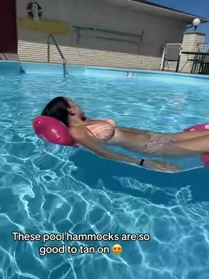 #pool #float #swim #raft #hammock 