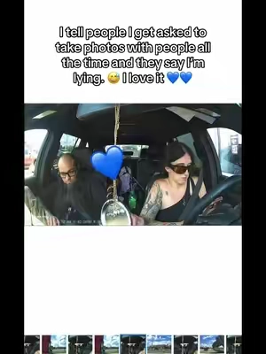 I love meeting people 🥹💙 #dashcam #fyp 