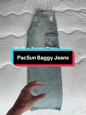 I’m 6’1 170 wearing size 31x32🤝 #pacsun #jeans #baggyjeans #tiktokshopmademebuyit #baggyfit 