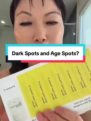 Dark spots and age spots? At 63, I’m targeting their appearance with freshly activated vitamin C #tiktokshopcreatorpicks #womenover40 #darkspots #agespots #hyperpigmentation 