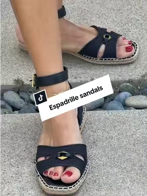 New Gorgeous espadrille sandals from Vince Camuto with the Velcro ankle strap! Grab your color! #espadrillesandals #meshedpadrillesandals #anklestrapespadrilles #tiktokshopcreatorpicks #tiktokshopnewarrivals @HSN, Inc 