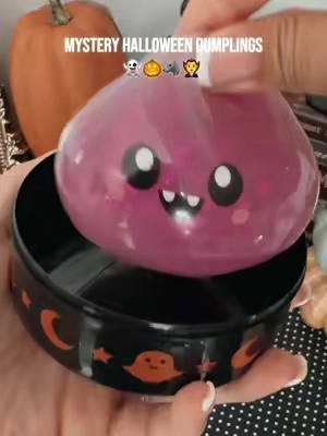 these are so cute 👻🎃 #summerween #mysterydumpling #halloween #BackToSchool 