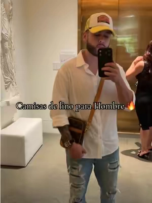 Esta camisa de algodón y lino se siente tan bien como se ve 💯 @Runcati  #menswear #fashion #tiktokshopcreatorpicks #TikTokshopbacktoschool #tiktokshopsummersale 