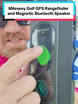 I have the Bush and the Blue and NONE are as good as this Bluetooth speaker golf GPS system from @MILESEEY Golf & Gear hands down the best I’ve used with the most functionality and best sound! #golf #golfing #golfgps #bluetoothspeaker #tiktokshopcreatorpicks 