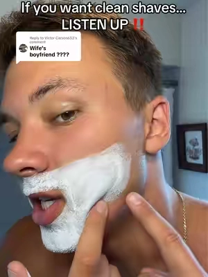 Replying to @Victor Carson633 nothing but consistent smooth shaves with this shave bar! 🙏 #shavebar #mensshaving #shavingtips #cleanshave #tiktokshopsummersale 