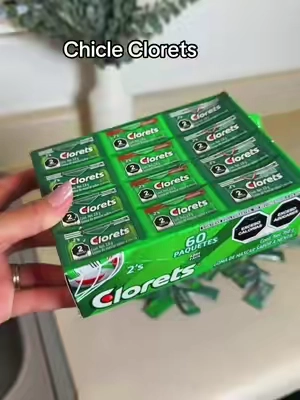 Chicle Clorets #chicles #clorets #menta #EverydayEssentials #TikTokMadeMeBuyIt 