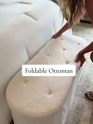 Love hiding clutter especially when it’s affordable #ottoman #ottomanstorage #affordablestorage #storageottoman #homeessentials 