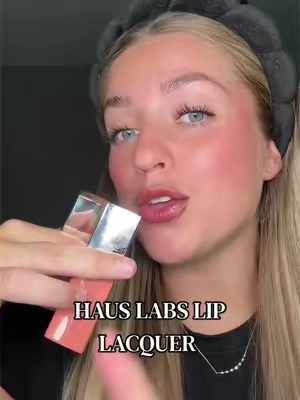 SHEER BLUSH IS BACK’ @Haus Labs #hauslabsliplacquer #hauslabsatomicshake #transferproofmakeup 