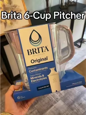 The perfect size Brita for small places & offices!  #brita #britafilter #CleanWater #collegedormessentials #teacheressentials 