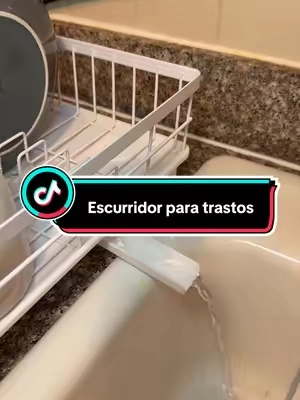 Escurridor para trastos #escurridordeplatos #tiktokshop #platos #fyp 