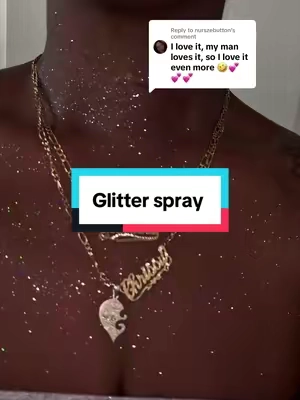 Replying to @nurszebutton gotta keep it on deck! Best glitter spray from @HANYWIL glitter hands down! #glitterspray #glitter #tiktokshopbacktoschool #backtoschool  