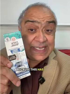 Don’t change your toothpaste! Add a toothpaste booster with minerals your mouth desperately needs #toothpaste #gurunanda 
