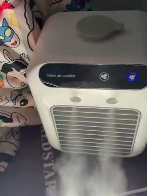 Gracias a este mini aire acondicionado ya no paso más calor en verano#minicoolers #miniaircooler #coolingfan #minicoolingfan #summervibes
