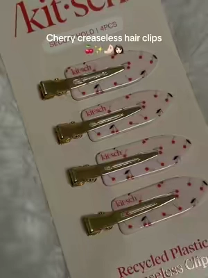 @Kitsch #creaselesshairclips #creaselessclips #kitschhairclip #kitschhaircare #hairclips 
