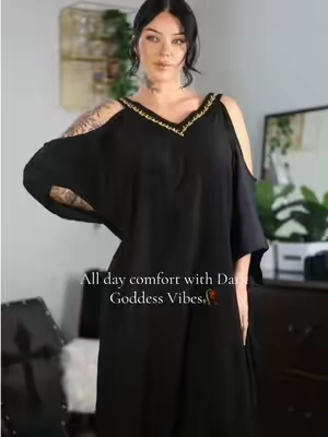Comfy and lightweight- highly recommend 😮‍💨🥀  #kaftan #comfortsegredos 