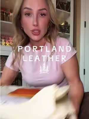 Portland Leather is so good!! #portlandleather #leatherbag #leathergoods #BacktoSchool 