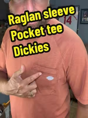 Dickies Men's Cooling Short Sleeve Pocket T-Shirt featuring Temp-iQ® technology designed to help keep you cool and comfortable. Soft jersey fabric, raglan sleeves for easy movement, and a functional chest pocket with classic Dickies logo. Great for work, outdoor jobs, or everyday wear.#tiktokshopcreatorpicks #summerwins #tiktokshopbacktoschool #SummerVibes #tiktokshopsummerturnup @Dickies 