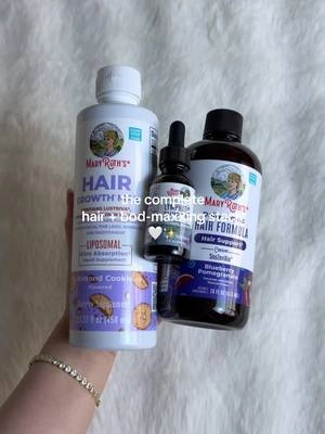 on a MASSIVE discount for a limited time 🤍 maryruth's hair growth max liquid support lymphatic drops thinning hair tiktok shop #tiktokshopcreatorpicks #TikTokshopbacktoschool #BackToSchool #hairgrowth #maryruthsorganics maryruth's best hair growth max lymphatic drainage thicker fuller longer hair bloating de-puff anti aging mature skin maehni 