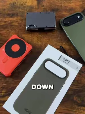 one of those upgrades you notice every time you pick up your phone. #ridge #iphonecase #magsafe #Tech 