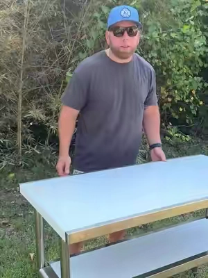 #stainlesssteeltable #foldabletable #table #TiktokShopCreatorPicks #Summervibes 