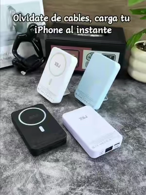 ¡TikTok vendió este power bank a un precio demasiado bajo!👀🤯🔥#fyp #cargainalámbrica#powerbankmagnético#cargadordecelular#sohochic 