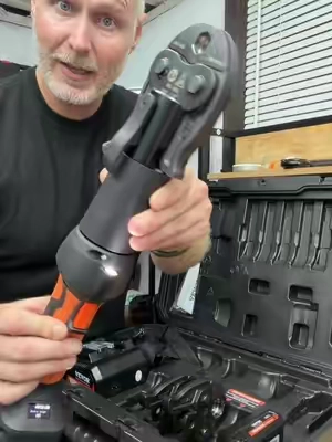 VEVOR Battery Powered Pro Press Tool Professional Pipe Crimping Kit #VEVORTools #PipePress #PlumbingTools #TikTokShopCreatorPicks #BackToSchool @VEVOR Store 