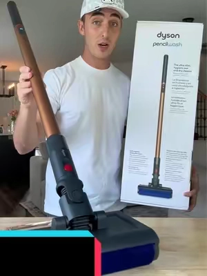 The Dyson PencilWash is changing the way hard floors get cleaned. Its ultra-slim, lightweight design glides effortlessly around furniture while the self-propelled roller tackles both wet spills and everyday dirt with ease. Fresh water continuously washes the microfiber roller as dirty water is separated away, leaving your tile, vinyl, laminate, and sealed wood floors cleaner and fast-drying after every pass. If you’re looking for a smarter way to keep hard floors spotless, the Dyson PencilWash is built to make daily cleaning feel effortless. #Dyson #DysonPencilWash #CleaningHacks #HomeCleaning #HardFloorCleaning