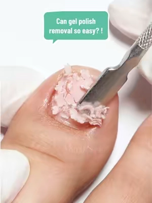 Can gel polish removal so easy? 👀 Let our Gel Polish Remover take the stage! Grab it from my shop! #melodysusie #nail #nailart #nailtok #nailtool 