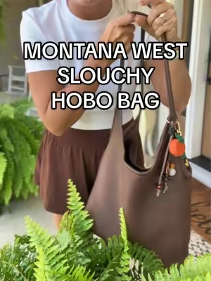 🤎🤎🤎 #slouchybag #hobobag #shoulderbag #montanawest #tiktokshopcreatorpicks 