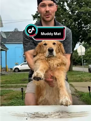 these change everything 😳 #muddymat #doormat #CleanTok #dirtydog #rug 
