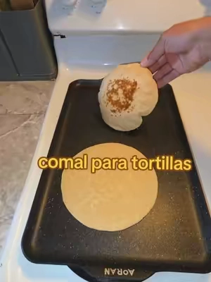 comal con recubrimiento de ceramica antiadherente para cocinar. #comalparatortillas  #tiktokshopsummersale  #tiktokshopbacktoschool  #comal 