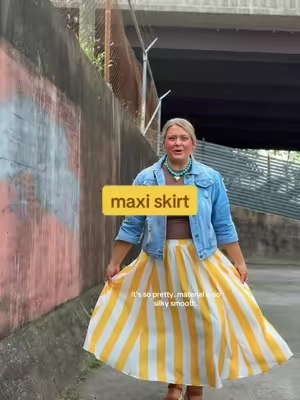 Flowy maxi skirt. #skirt #maxiskirt #flowyskirt #womensfashion 