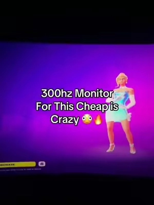 300hz Gaming Monitor for this cheap is crazy 🤪 #gamingmonitor #300hz #tiktokshop #budgetmonitor #xyzbca 