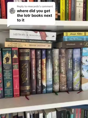Replying to @rmecards I got this one on TikTokShop from the publisher! #thehobbit #thelordoftherings #lotrbooks #lotrillustratededition @HarperCollins 