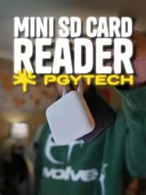 I use the PGYtech mini sd card reader every day. It's probably my most used piece of tech when it comes to content creation #pgytech #minisdcardreader #sdcardreader #contentcreator #everydaycarry