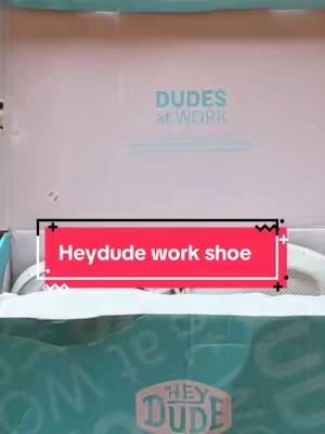 Finally a comfortable work shoe #work #bluecollar #heydude #blackfriday #tiktokmademebuyit 