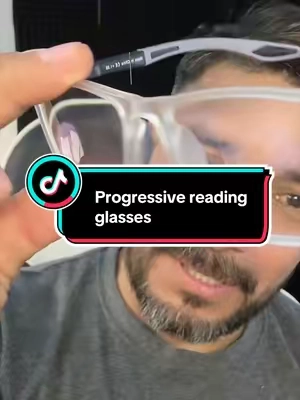 Progressive reading glasses   #readingglasses #glasses #progressiveglasses #lentes #lentesparaleer 
