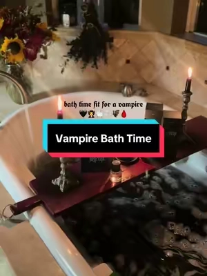 Bath time fit for a vampire 🧛‍♀️🖤🫧🦇🛁🩸 @HereticParfum’s Nosferatu line creates the perfect bathing chamber: Invite the vampire into all corners of your world, including your shower, with our new, luxurious bath & body formulas. The body wash gently cleanses while adding moisture, and the body lotion is powered by vegan spider silk that helps rehydrate dry skin. Cleanse and moisturize while lacing your skin with the chilling scent of wilting lilacs, velvety vegan ambergris and strikes of lightning that fill the air with petrichor. Finish it off with the Nosferatu perfume to make the scent linger all night. TOP: Lilac, Ambrette HEART: Petrichor, Violet Absolute, Orris Concrete, Cypriol BASE: Vegan Ambergris, Oud, Labdanum SMELLS LIKE: An encounter with an apparition in the cold, damp caves of Count Orlok's castle. #hereticparfum #vampire #vampireaesthetic #bathtub #bathtime 