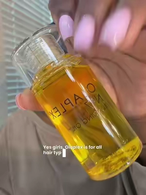 Do not use if you already have healthy hair 😆#olaplex #hairoil @Olaplex 