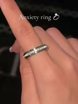 Regret Not Buying Earlier, Ease Nervousness#rings #anxietyrelief #giftforher #fyp #tiktokshopfinds d