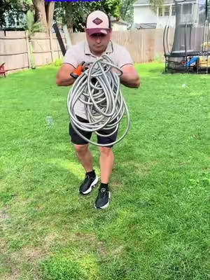 Metal Garden Hose. 200 ft Rust Proof Stainless Steel Water Hose, Heavy Duty #MetalGardenHose #StainlessSteelWaterHose #tiktokshopcreatorpicks #TikTokshopbacktoschool #WaterHose 