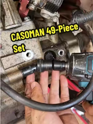 This 49-piece deep & shallow socket set is a straight-up cheat code for your toolbox. 🔧 Stop wasting time when a bolt sits too deep. Stop buying expensive deep sockets one by one. Metric + SAE — ALL covered. Deep, shallow, extensions, adapters — everything in one kit. Built with chrome-moly steel — tough enough for real work. 💪 Reach deeper bolts with zero struggle. One set. Every situation. No excuses. Free shipping today — don’t miss it. Limited stock. Grab yours before it’s gone#mechaniclife #tooltok #carhacks #deepsockets#SohoChic
